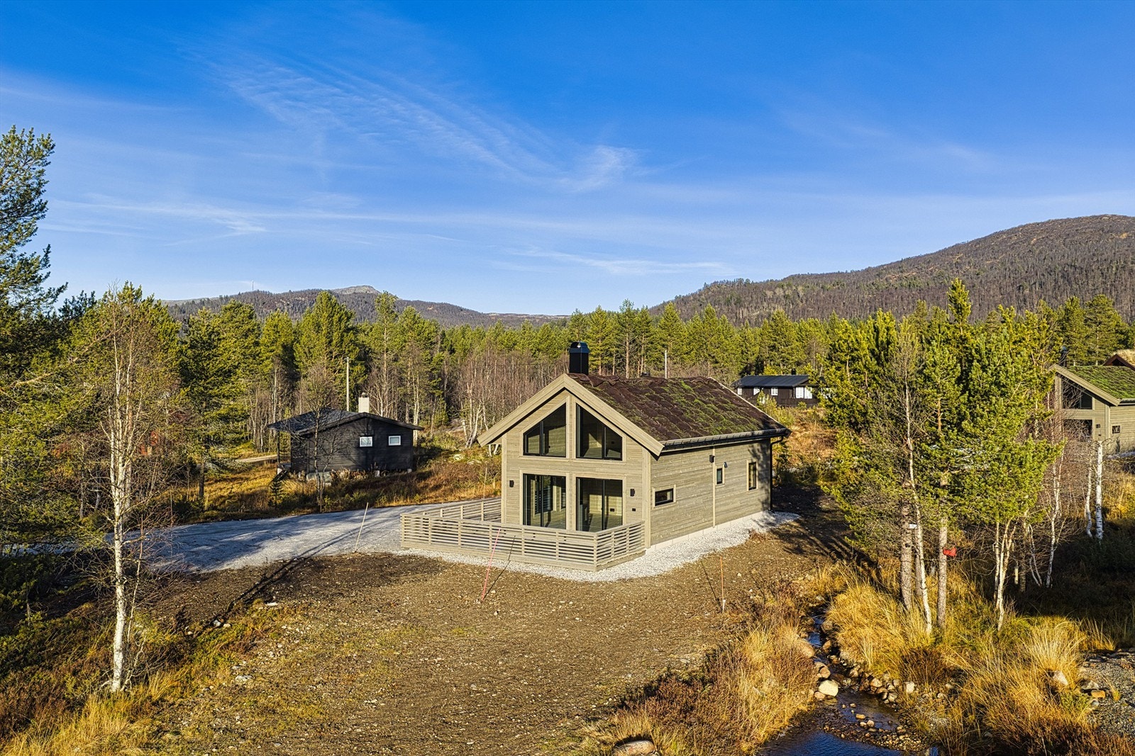 Solrik beliggenhet. Galleribilde