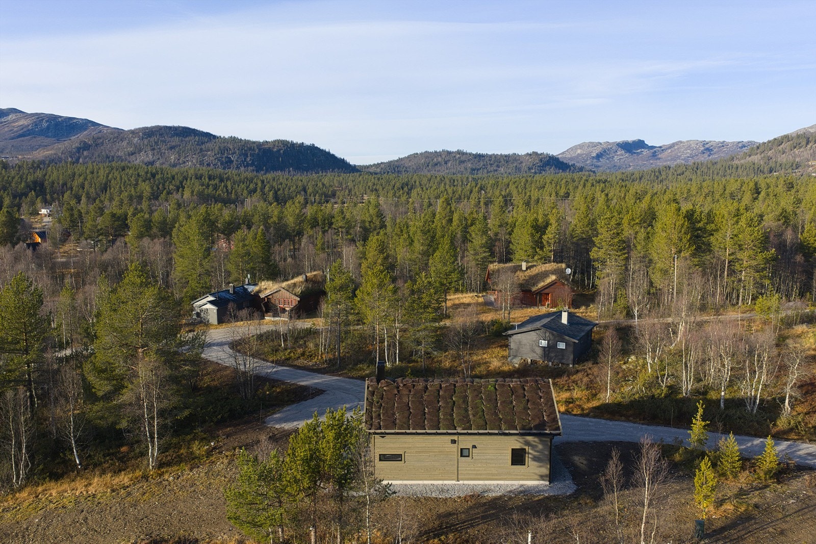 Dronefoto Galleribilde