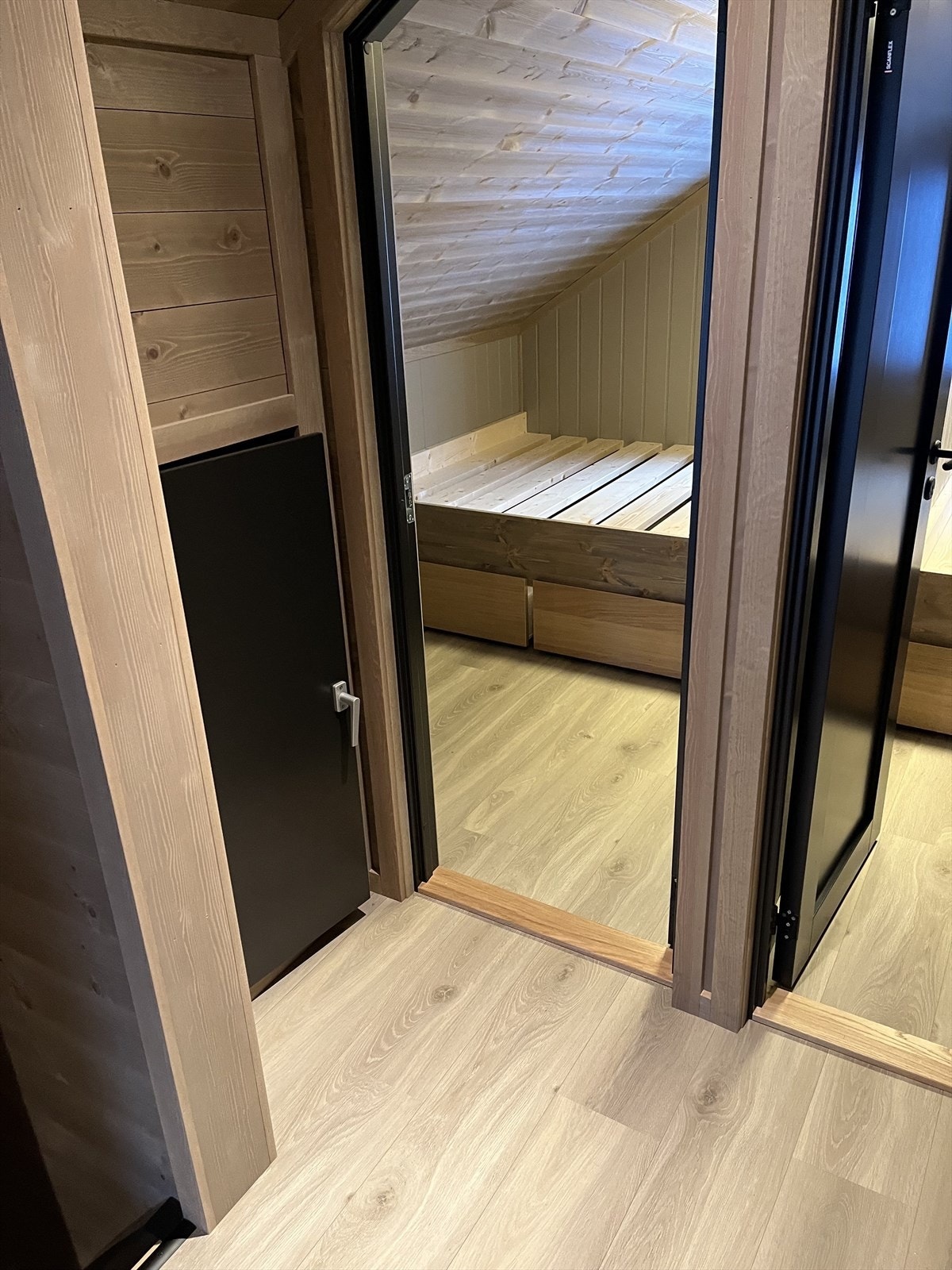 Et praktisk kott til venstre. Galleribilde