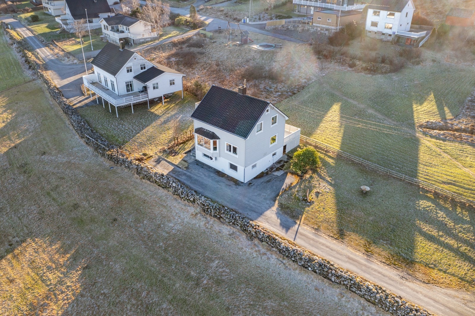 Eiendommen har nydelig utsikt Galleribilde