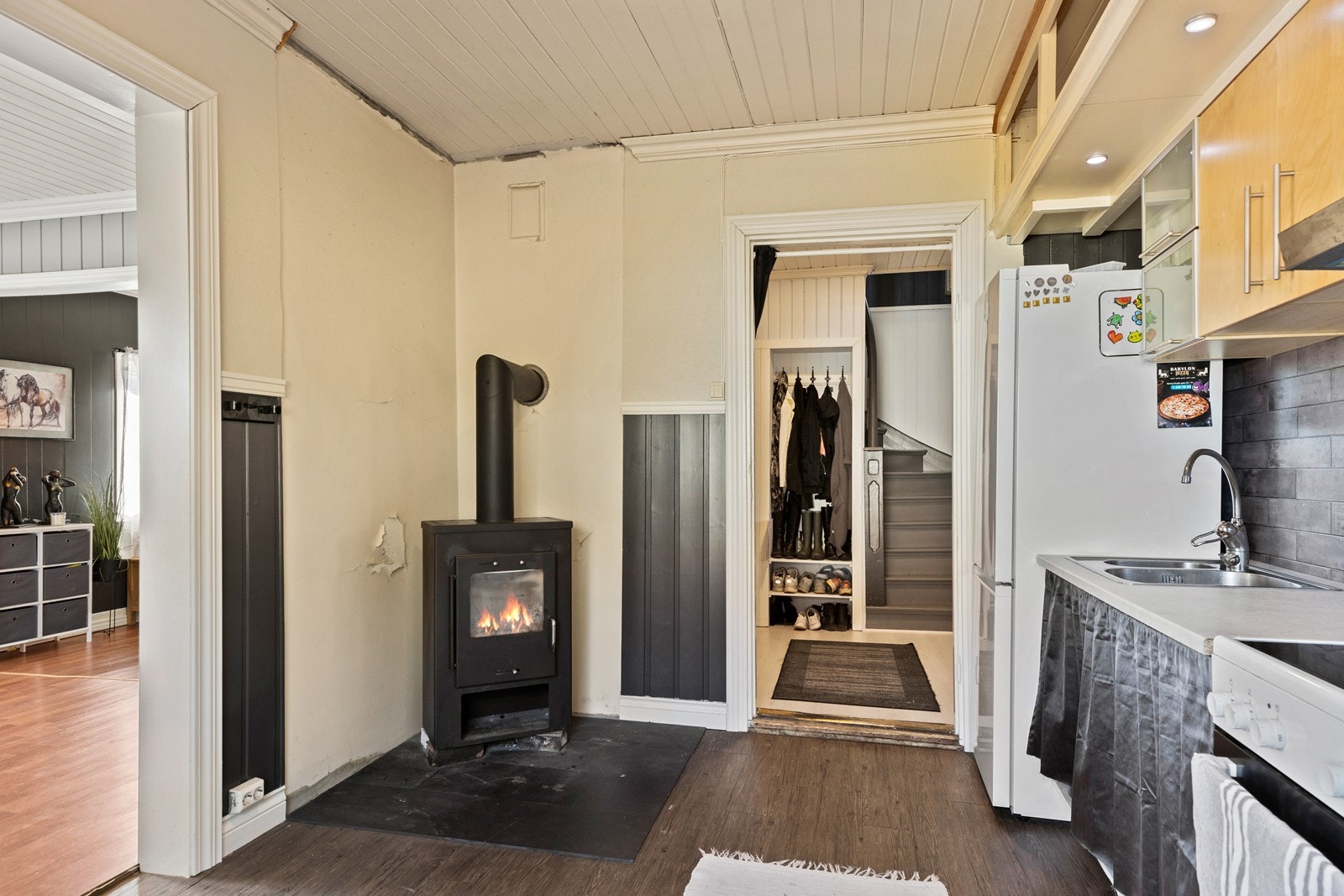 Det foreligger fyringsforbubud på pipa fra brann/feiertilsynet. Galleribilde