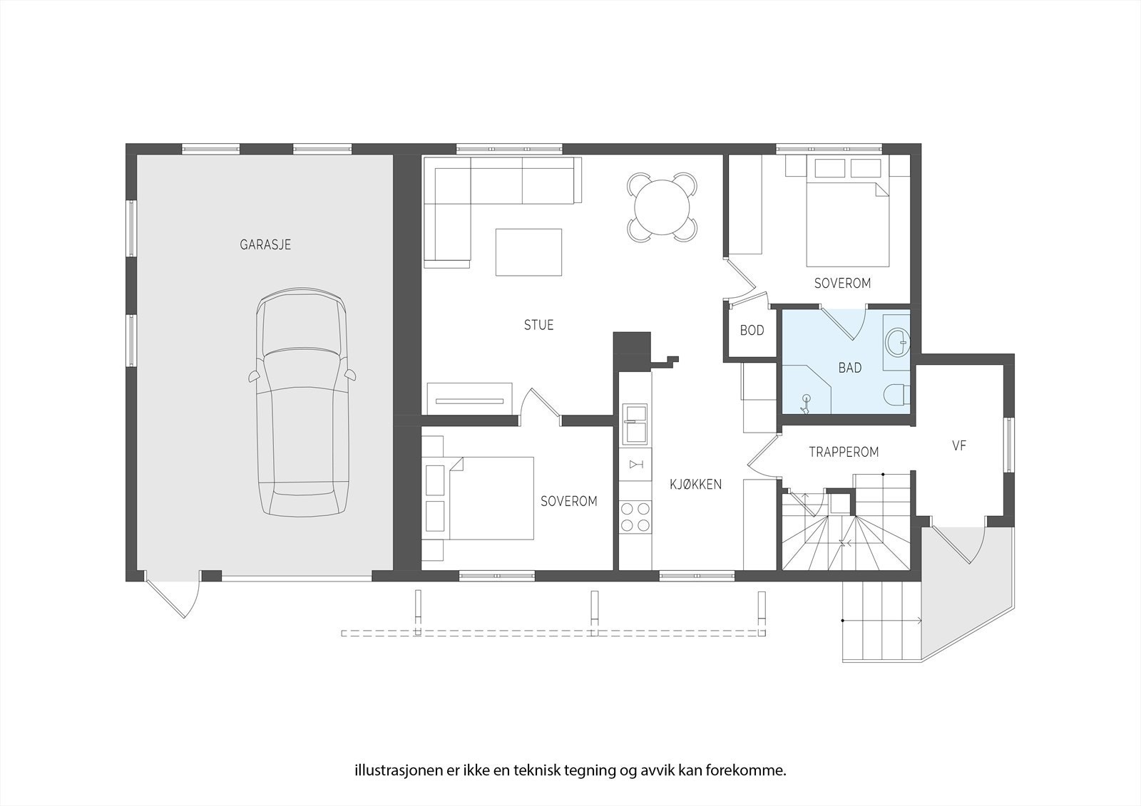 1. etasje Galleribilde