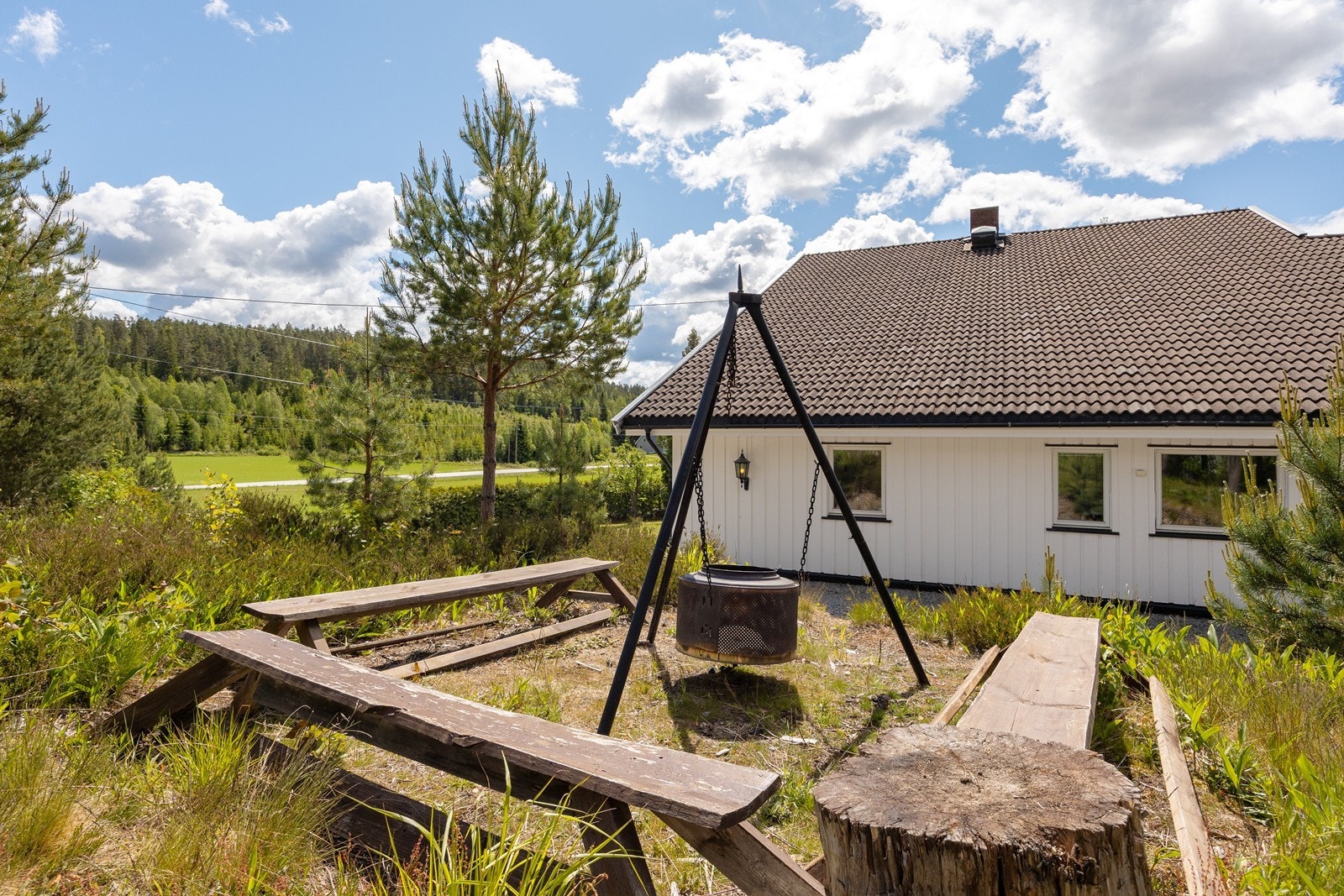 Uteområde. Galleribilde