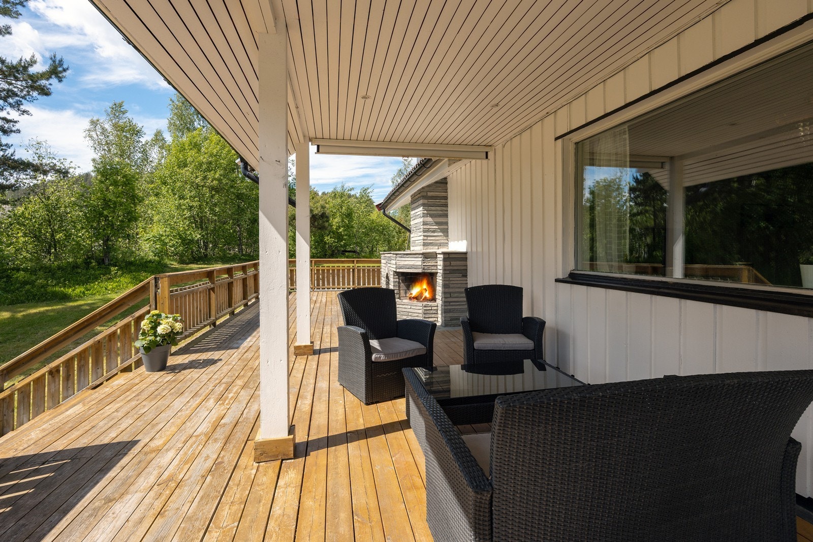 Her kan sommeren nytes til det fulle. Galleribilde