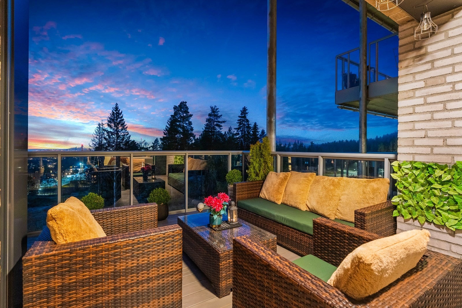 Her kan du nyte herlige sol- og utsiktsforhold. Galleribilde