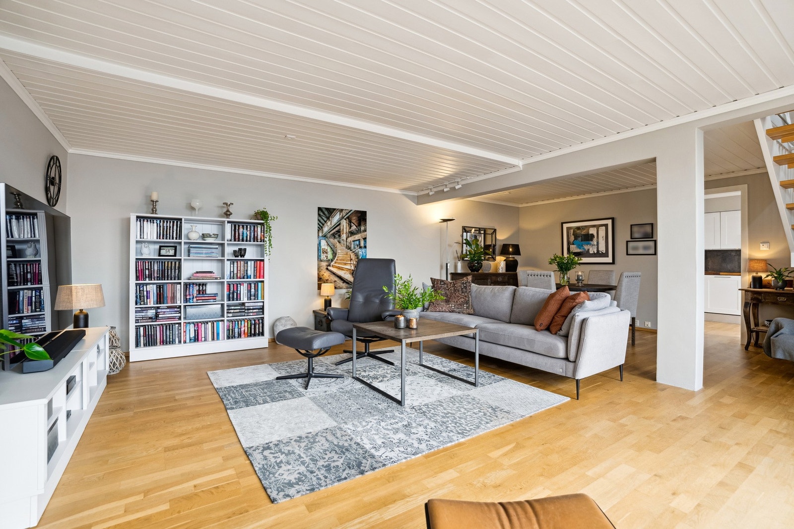 Stuen ble pusset opp i 2020 Galleribilde