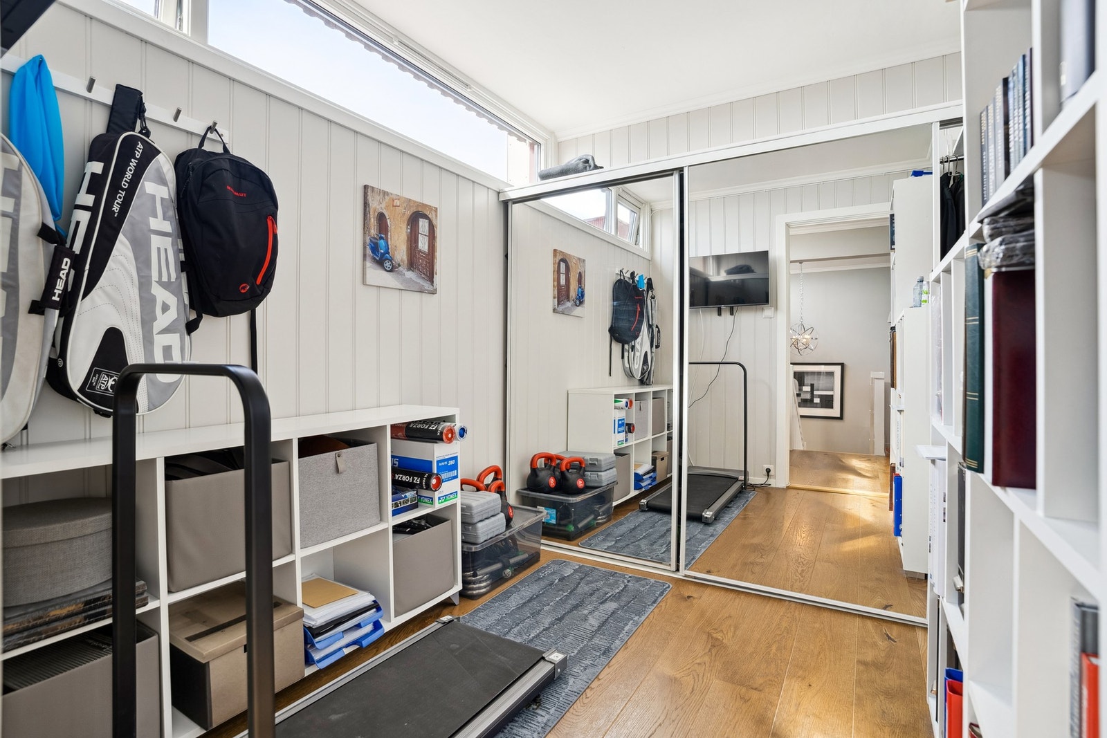 Disponibelt rom benyttet som bod/treningsrom Galleribilde