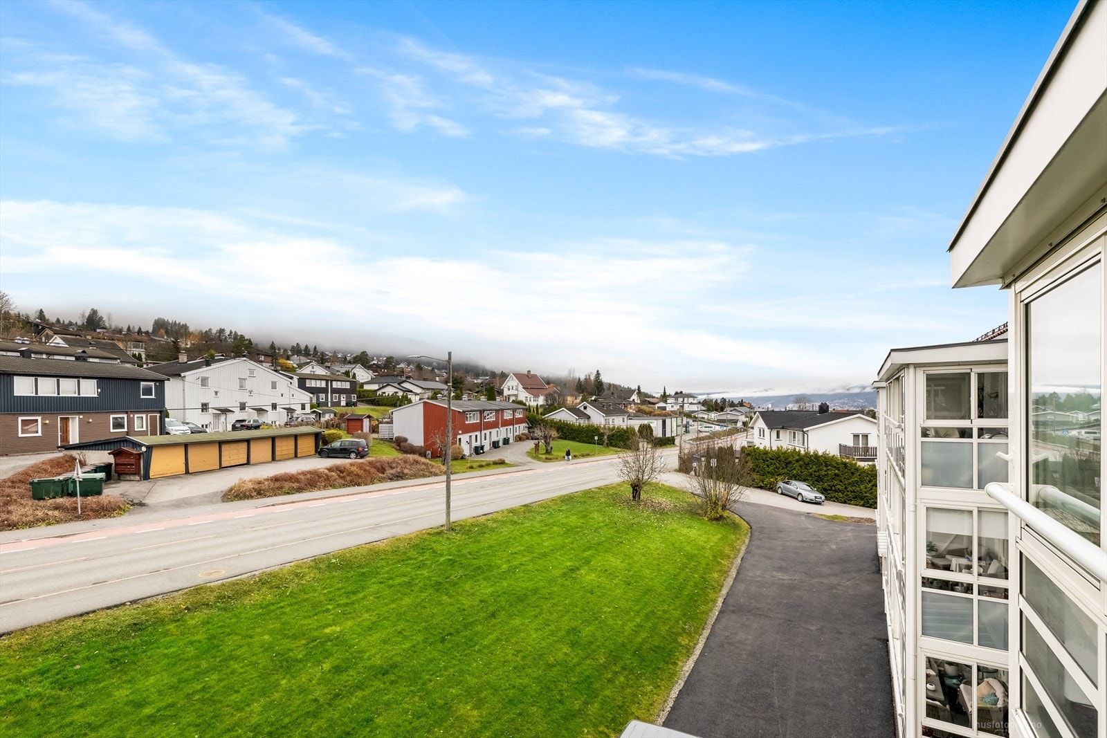 Utsikt fra veranda. Galleribilde