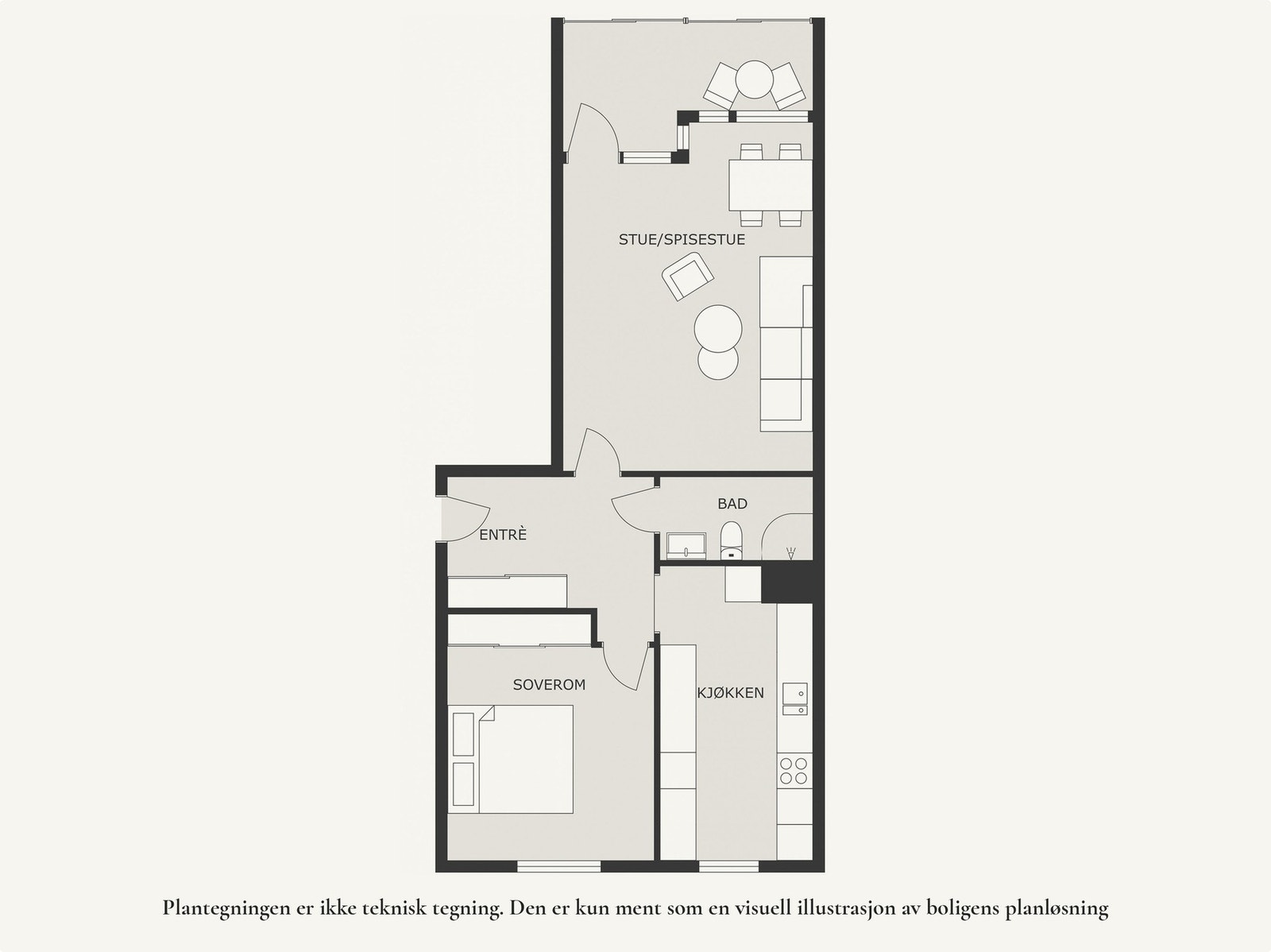 Plantegning. Galleribilde