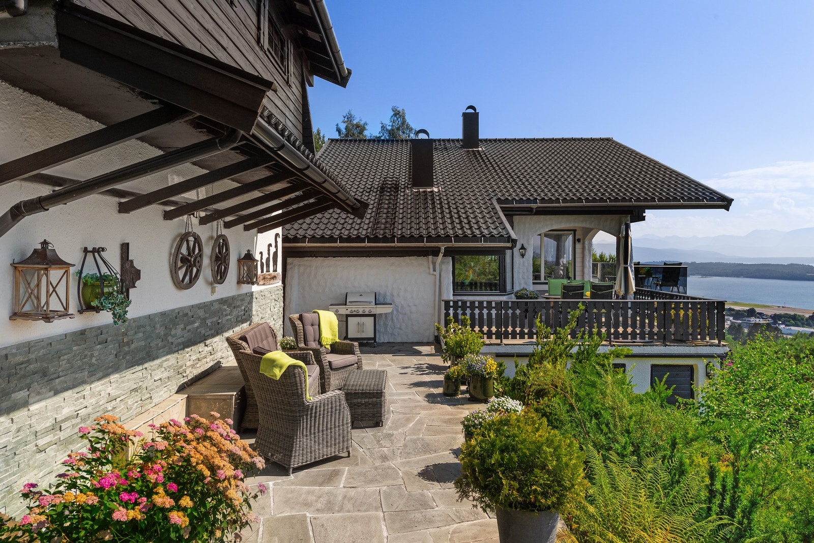 Skiferterrasser Galleribilde