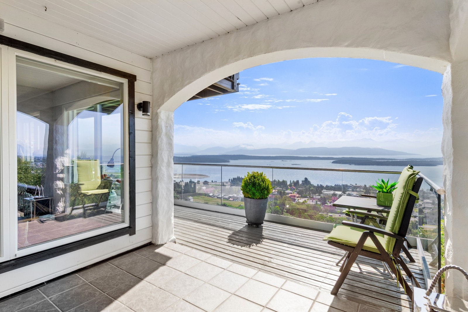 Fantastisk utsikt i flere retninger Galleribilde