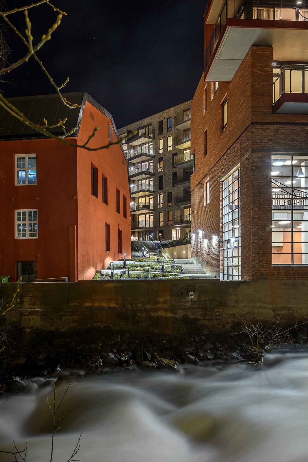 I Mesnakvartalet finner du Espern treningssenter med beliggenhet i samme bygg som leiligheten. Galleribilde