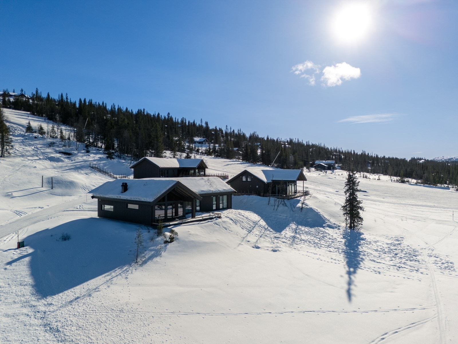 Haglebu byr på vakre naturopplevelser hele året. Galleribilde