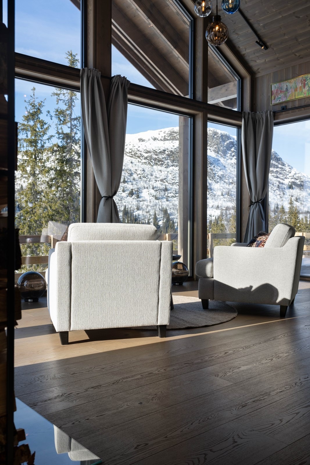 Møbleringsmulighetene er mange, med flere soner. Galleribilde