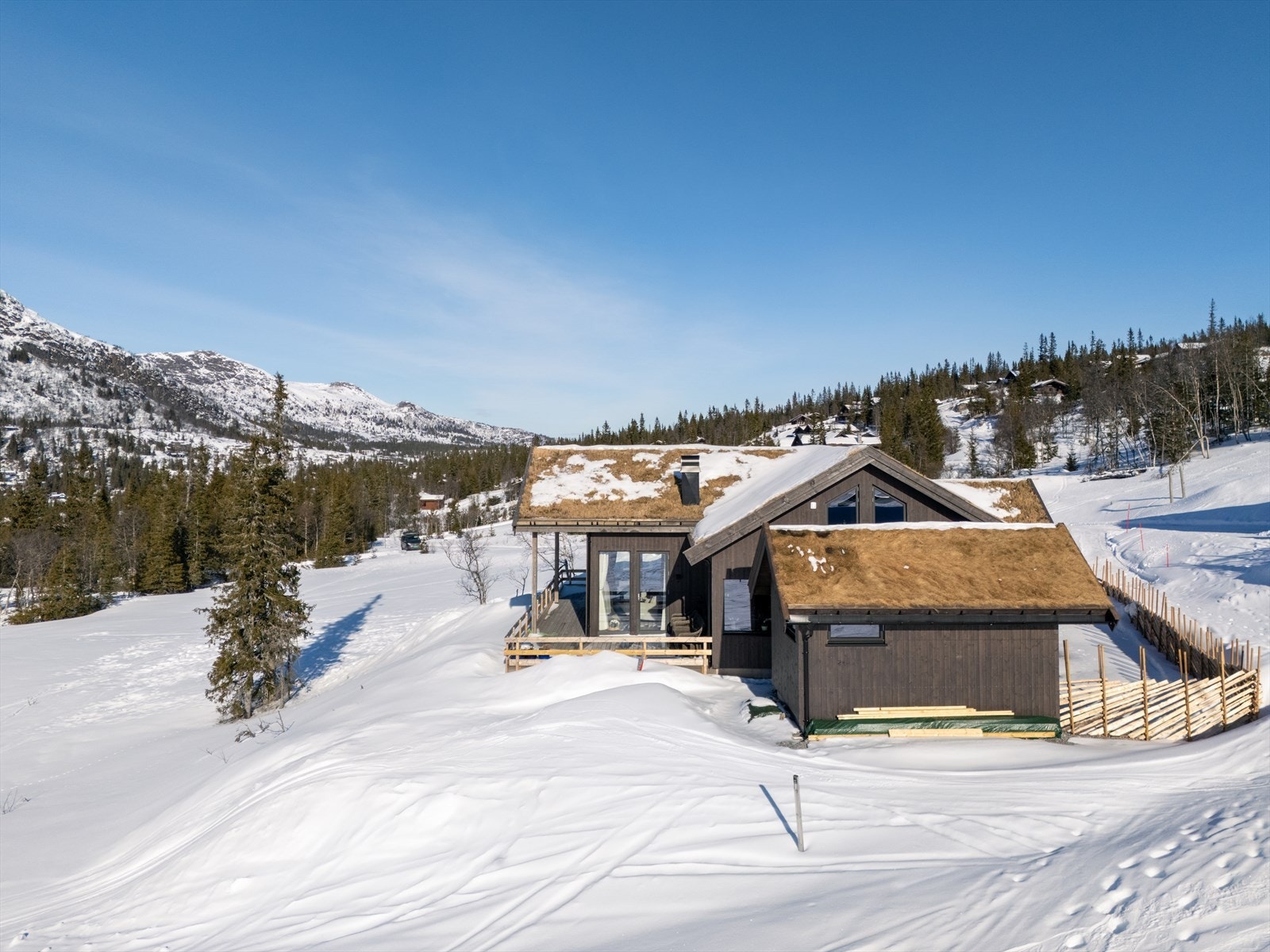 Samtidig har du ingen hytter foran deg deg, så du kan nyte den fantastiske utsikten. Galleribilde