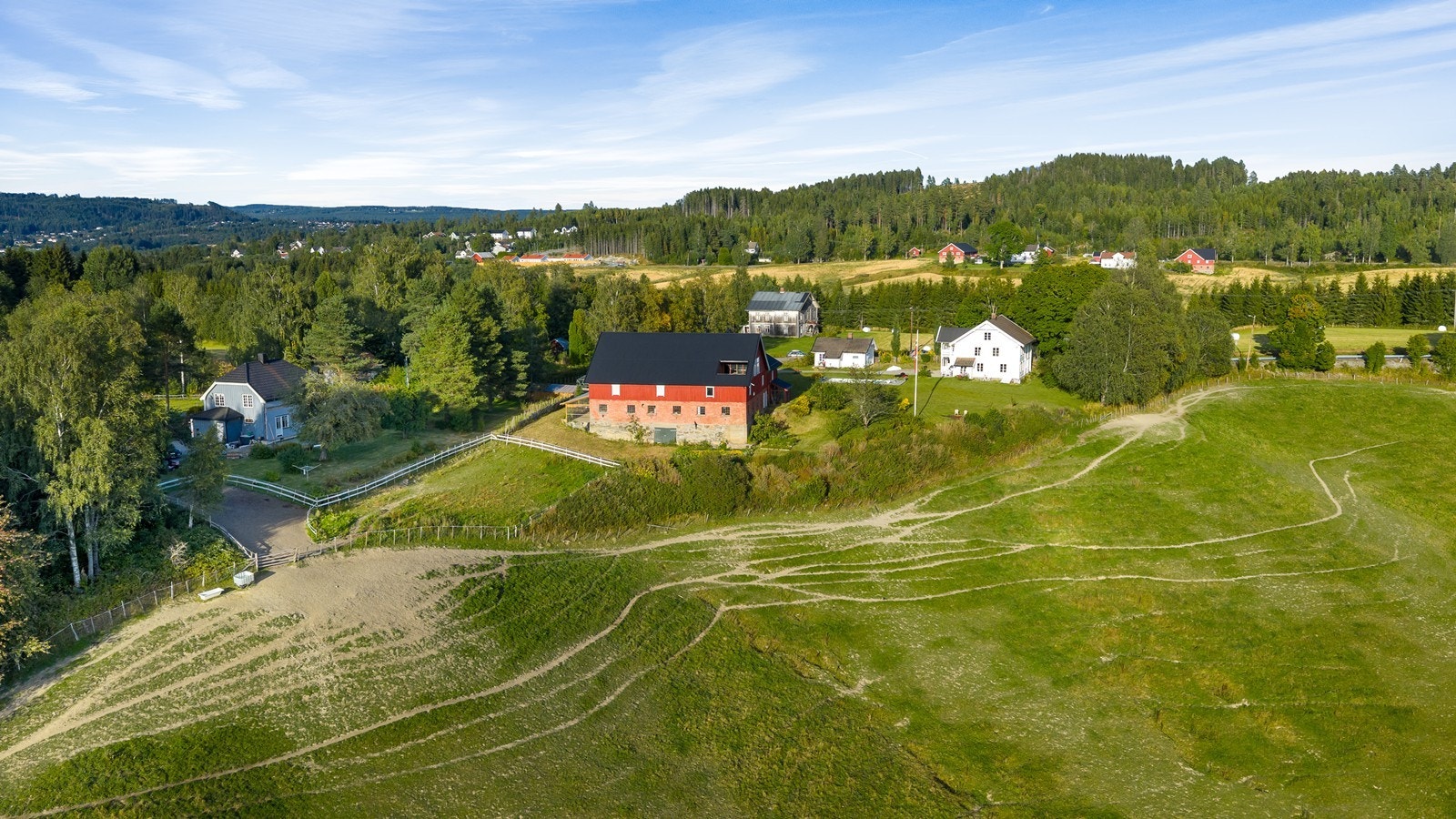 Dronefoto. Galleribilde