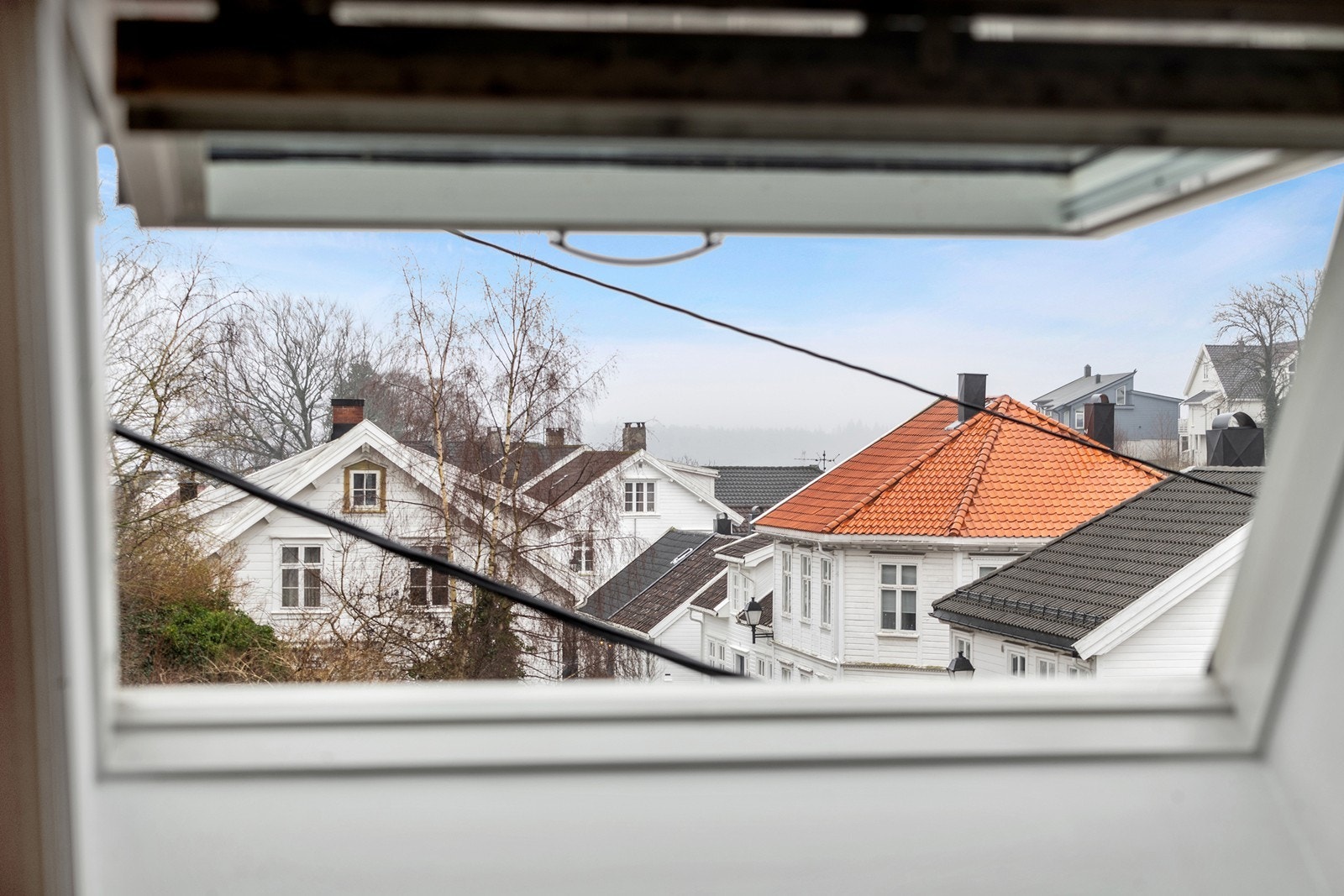 Flott utsyn, enda bedre på en solfylt dag. Galleribilde