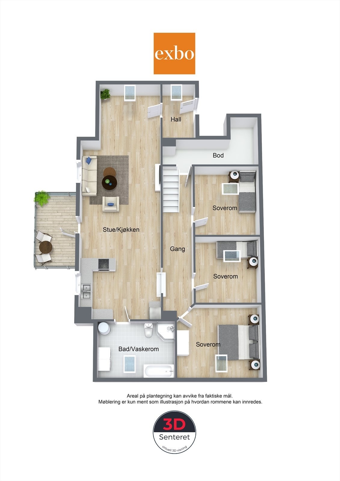 Plantenging hoveddel. Galleribilde