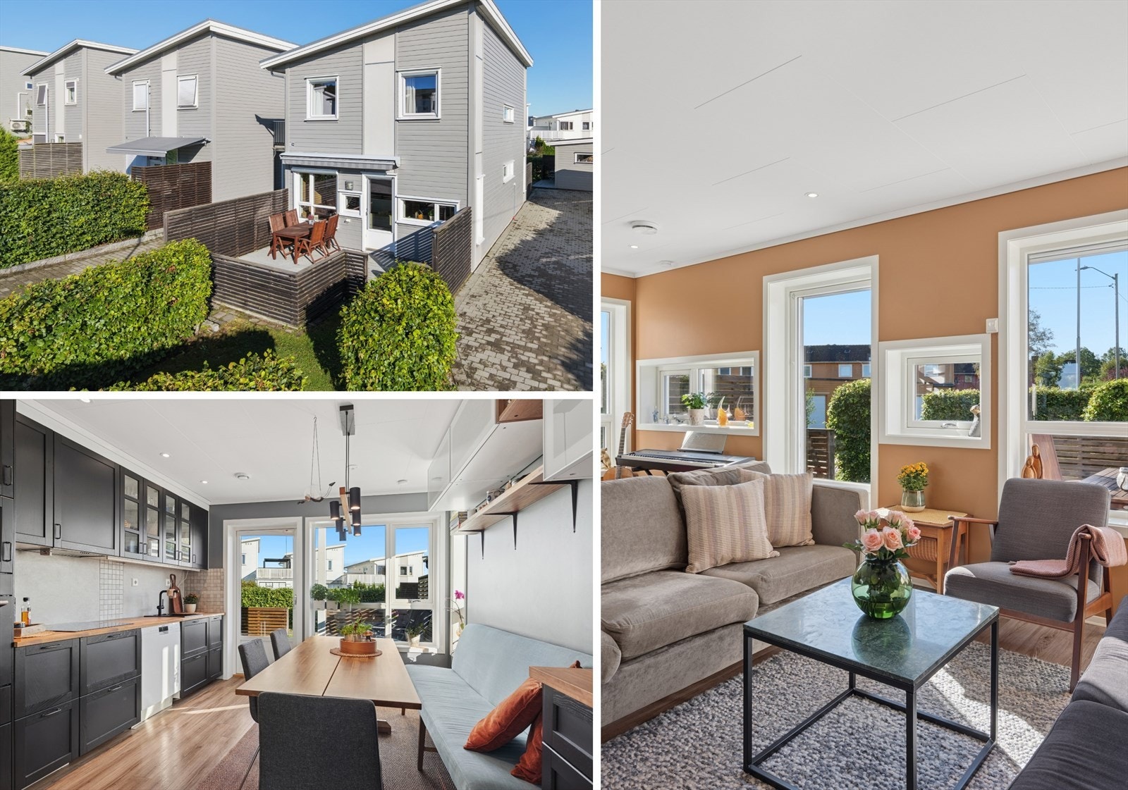 Velkommen til en moderne og tiltalende enebolig i kjede. Galleribilde