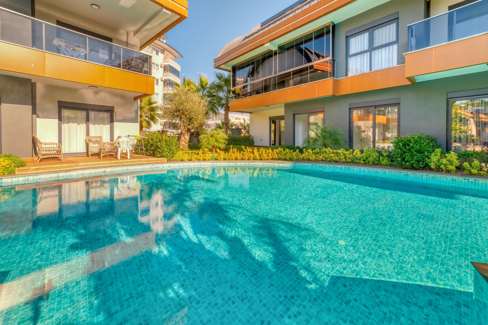 The Apartment view from Pool area Galleribilde
