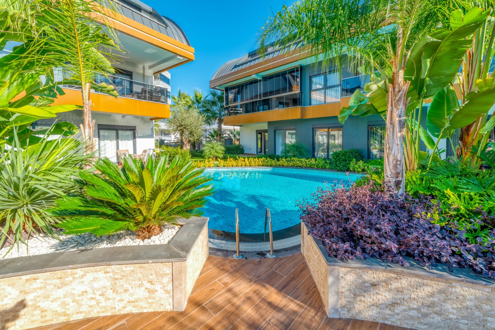 The Apartment view from Pool area Galleribilde