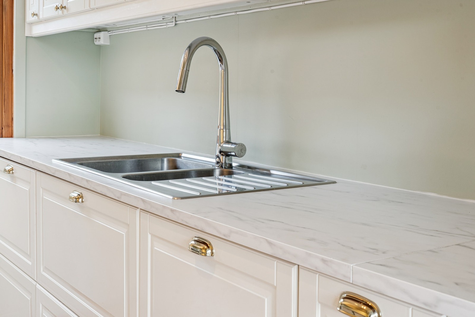 Kjøkkenet er totalrenovert. Galleribilde