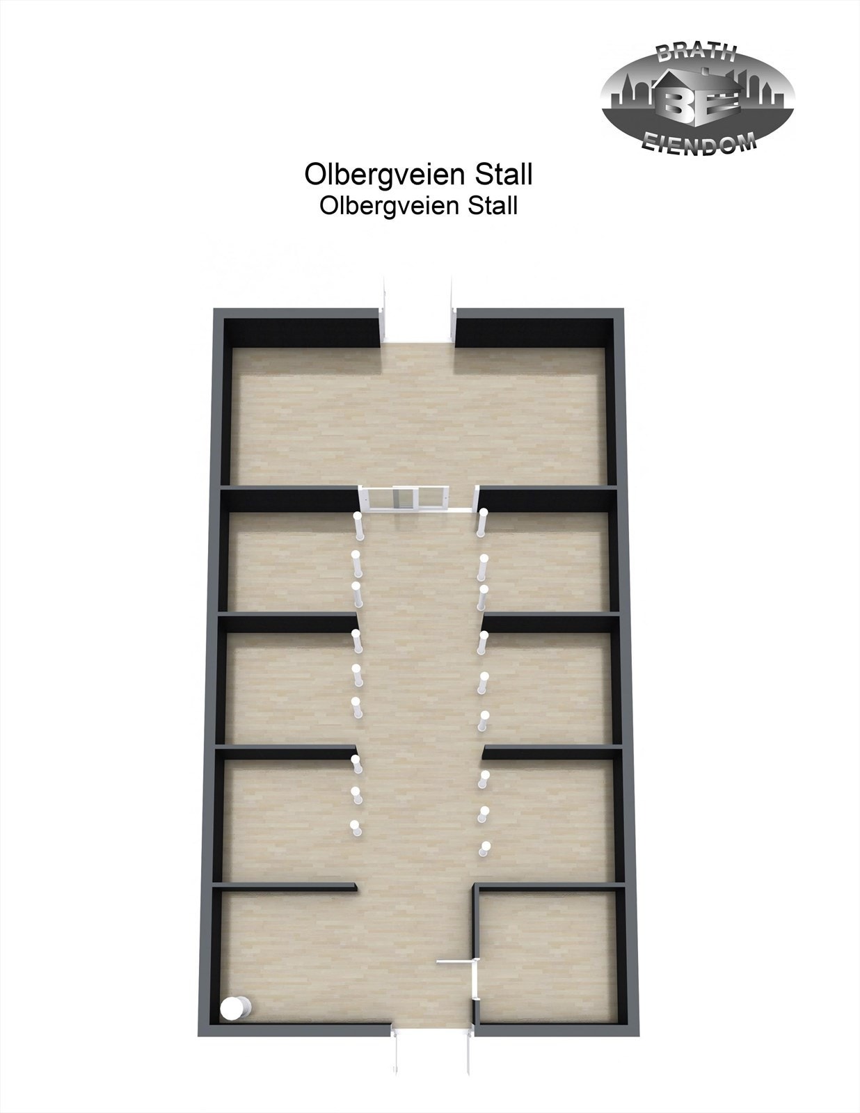 Planløsning stall Galleribilde