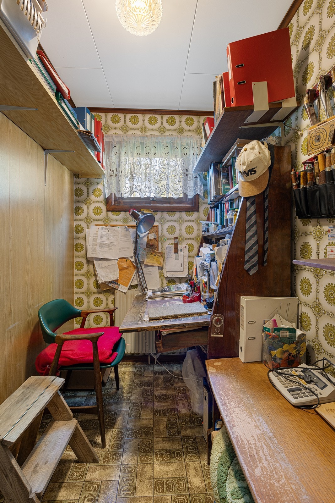 Mellom soverommene finner man et praktisk kontor. Galleribilde