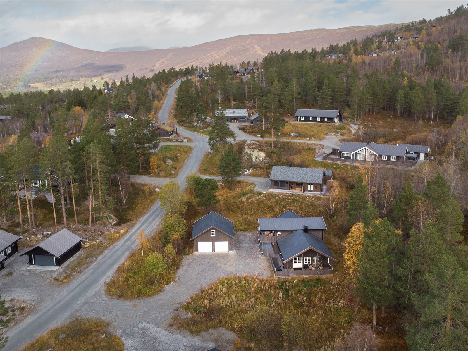 Dronebilde Galleribilde