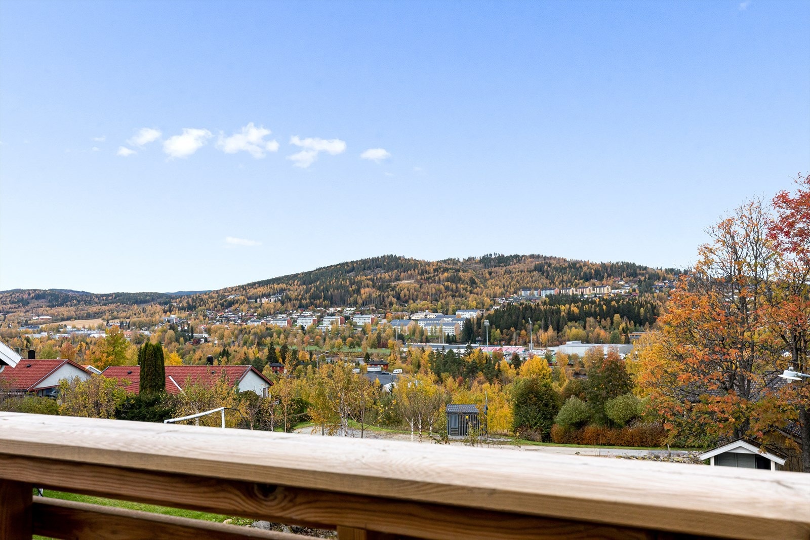 Her kan man nyte flott utsikt! Galleribilde