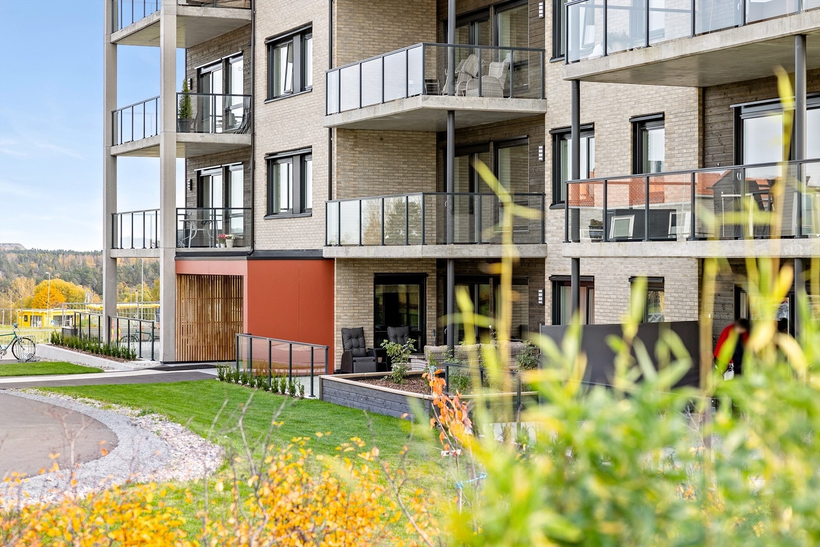 Leiligheten er beliggende i 1. etasje Galleribilde