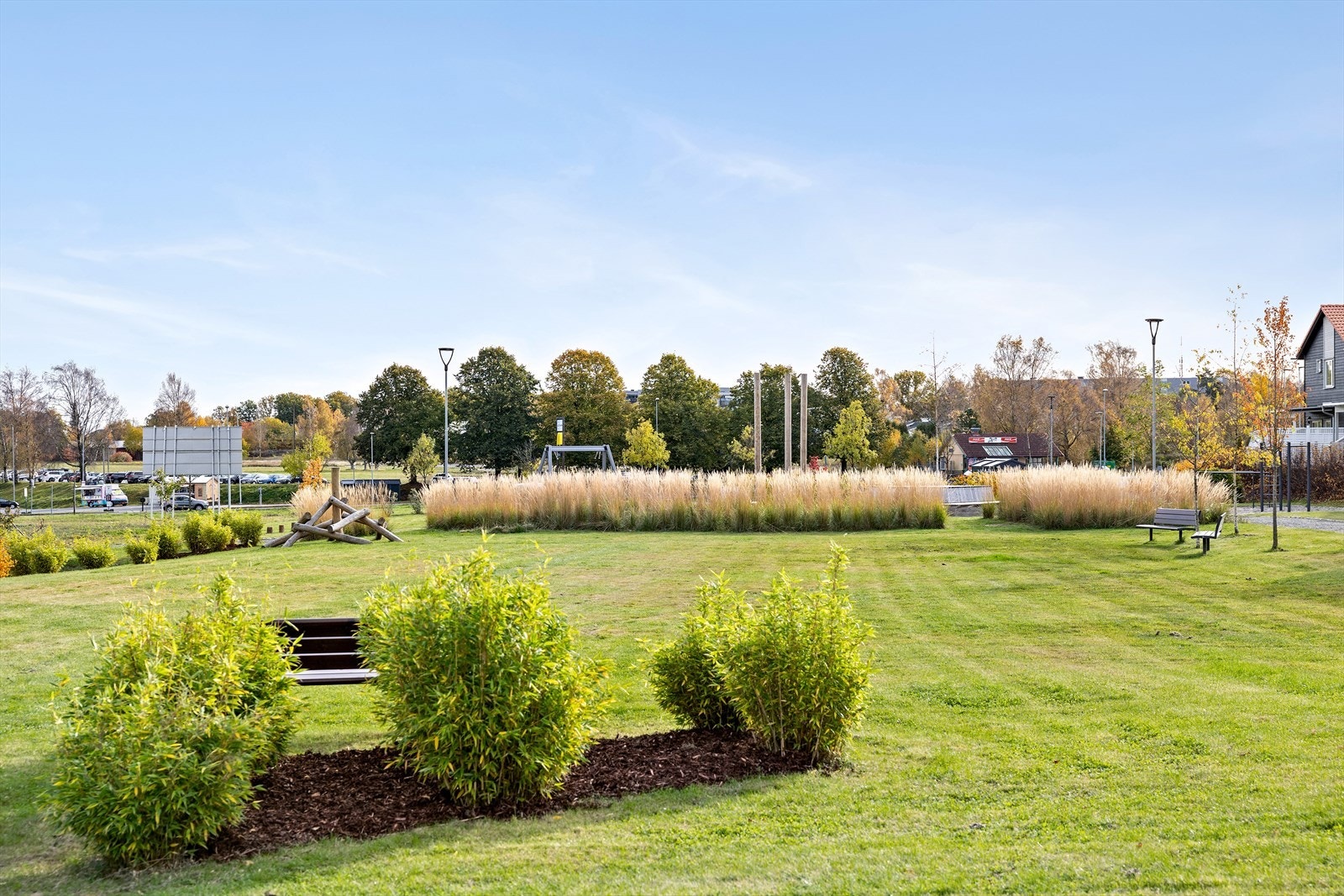 Flotte opparbeidede uteområder rundt borettslaget Galleribilde
