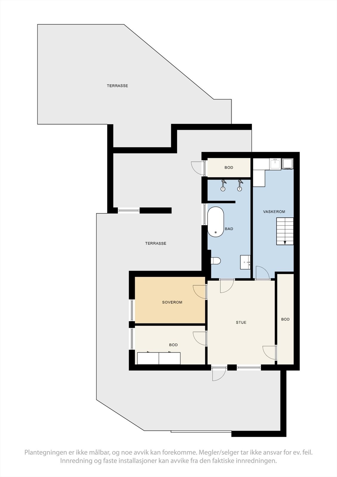 Plantegning: Galleribilde