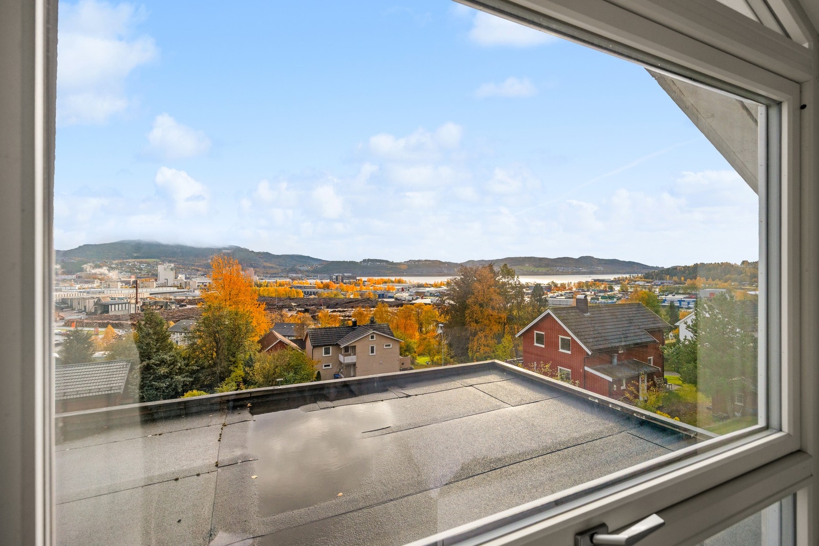 Vid utsikt fra soverommet Galleribilde