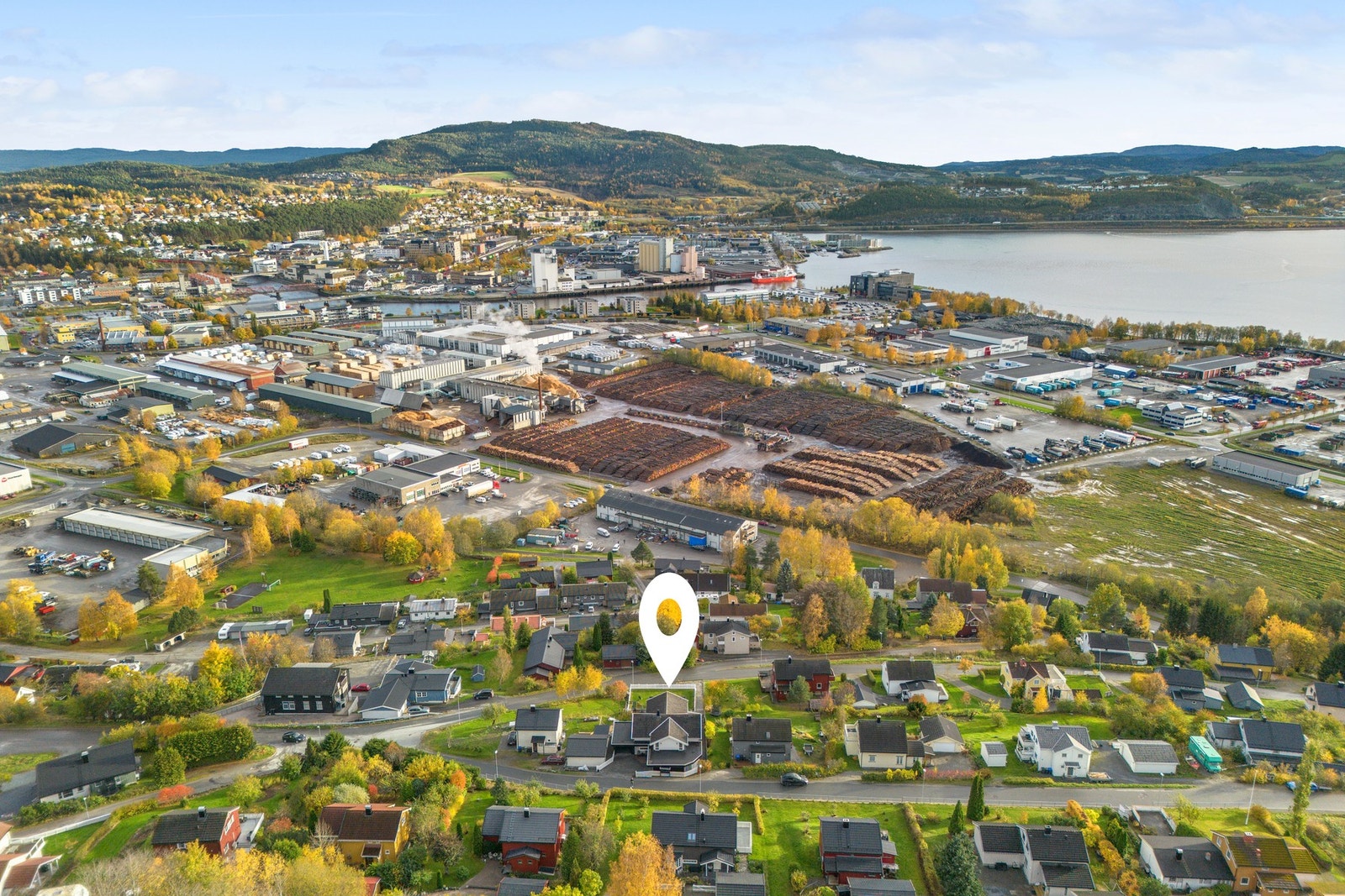 Gangavstand til Steinkjer sentrum Galleribilde