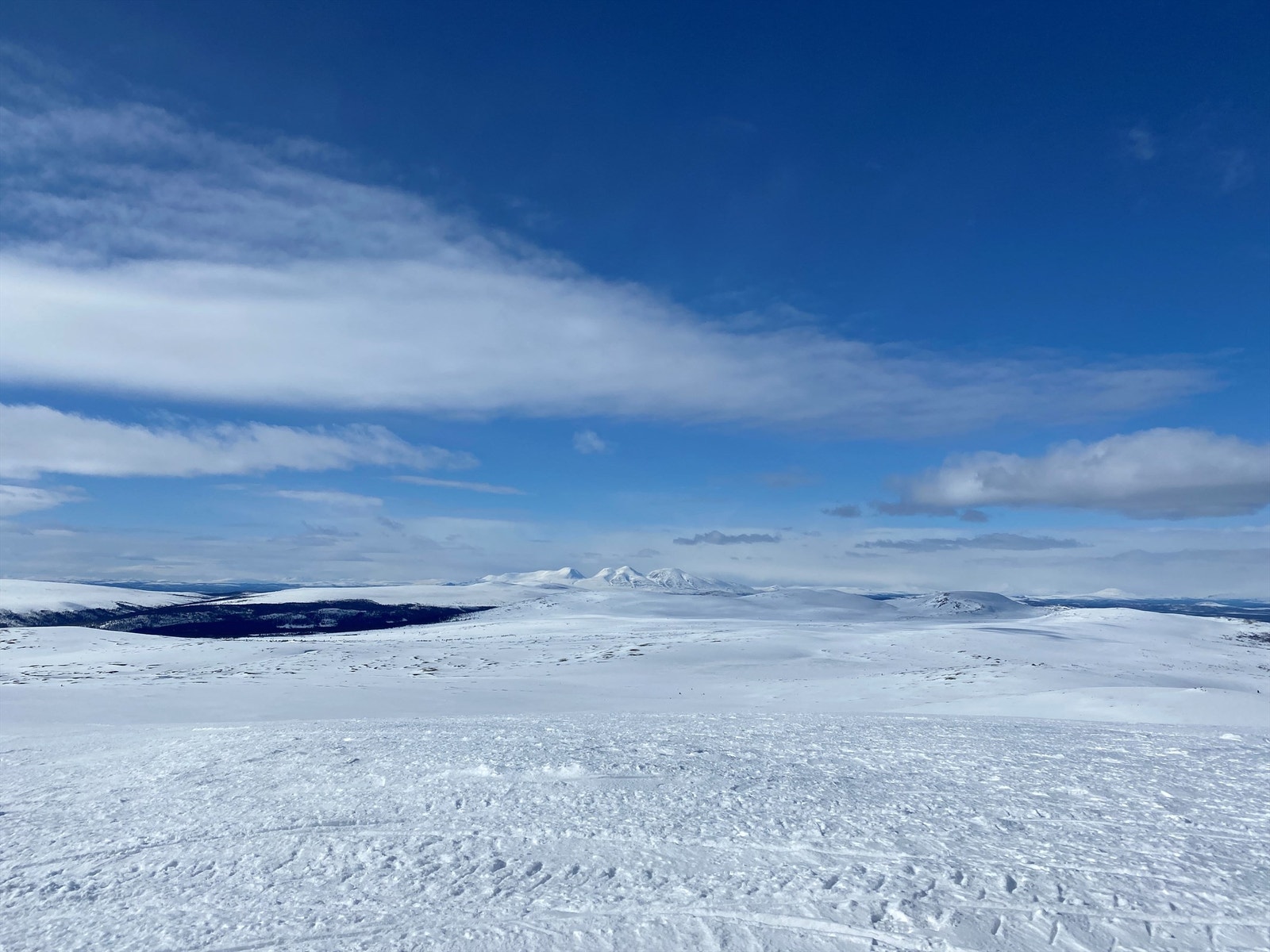 Fjellvidder med utsikt i alle himmelretninger Galleribilde