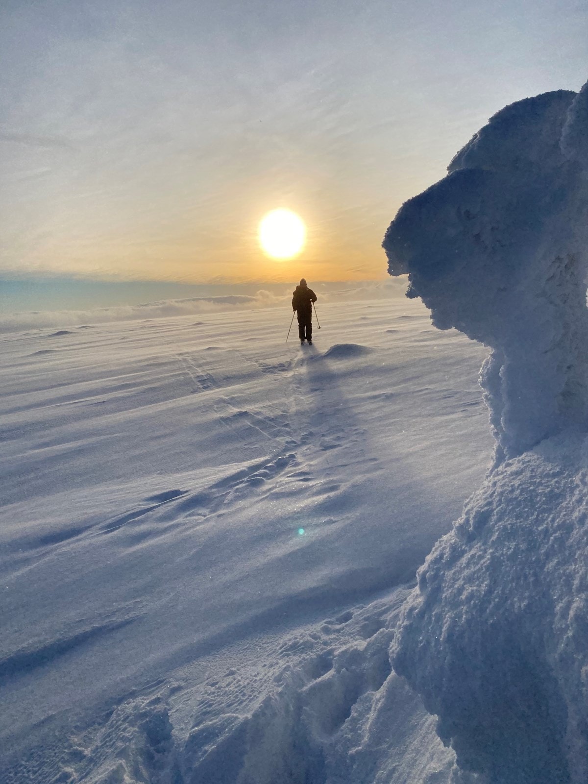 Lange flate vidder for turer vinter og sommer Galleribilde