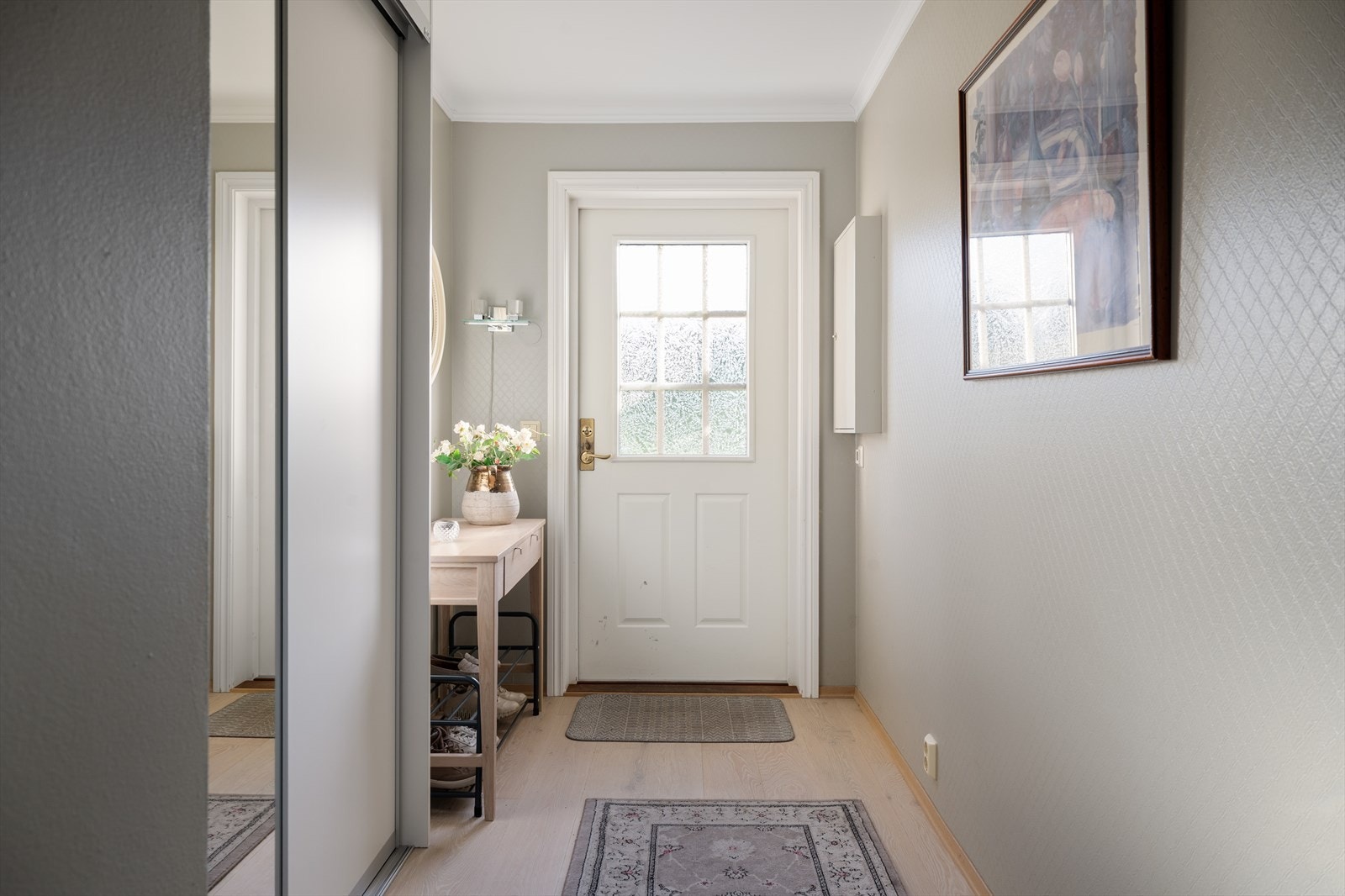 Gangen v/inngangsdøren Galleribilde