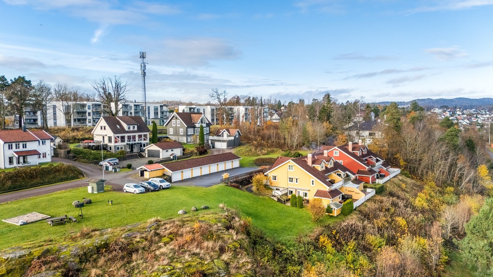 Oversiktsbilde Drone Galleribilde