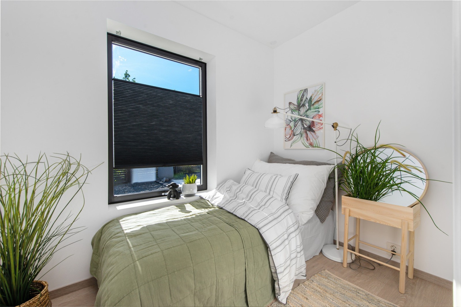 Soverom 3 er på 4,5 kvm. Et perfekt barnerom eller kontor. Galleribilde