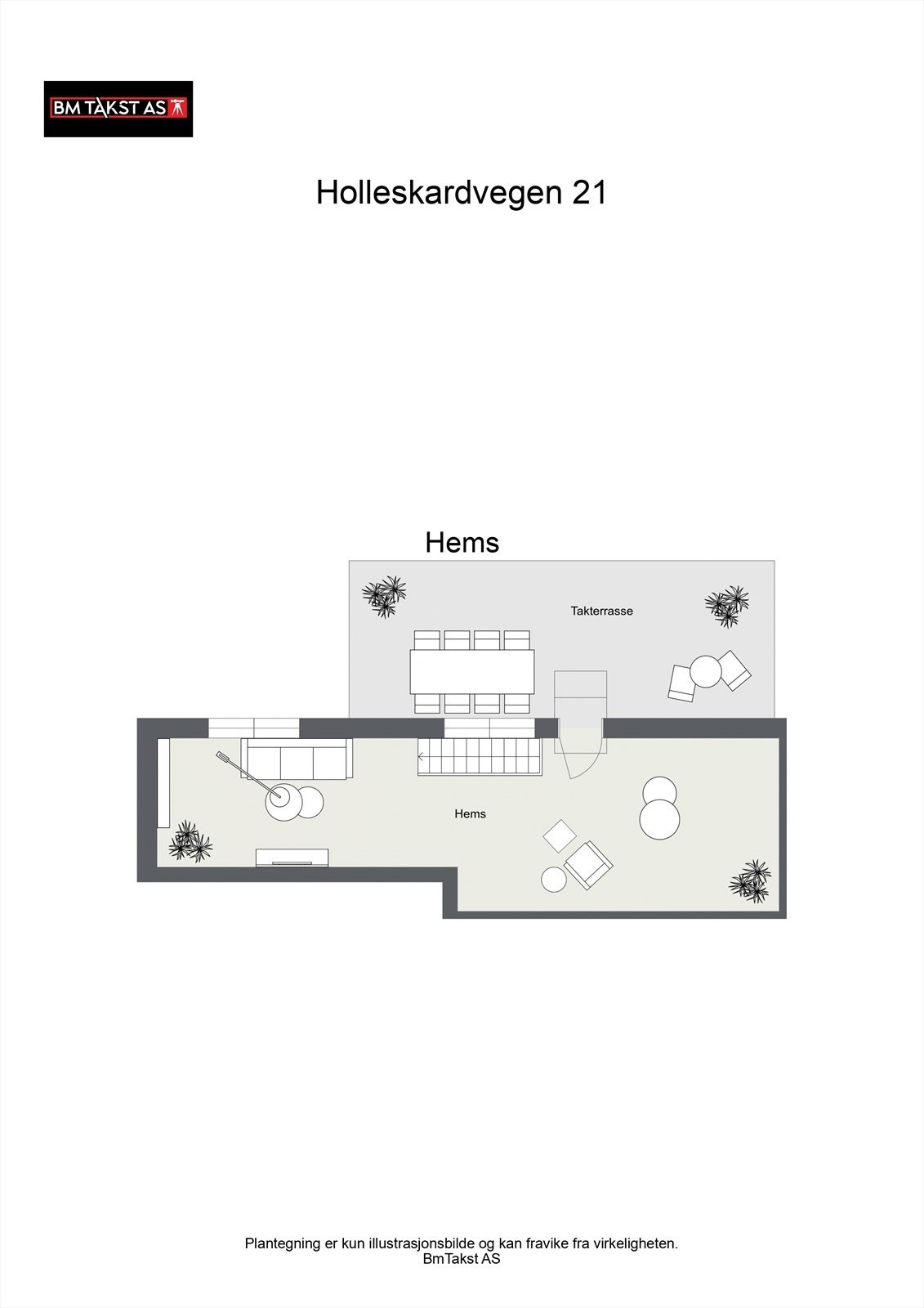 Plantegning - Hems Galleribilde