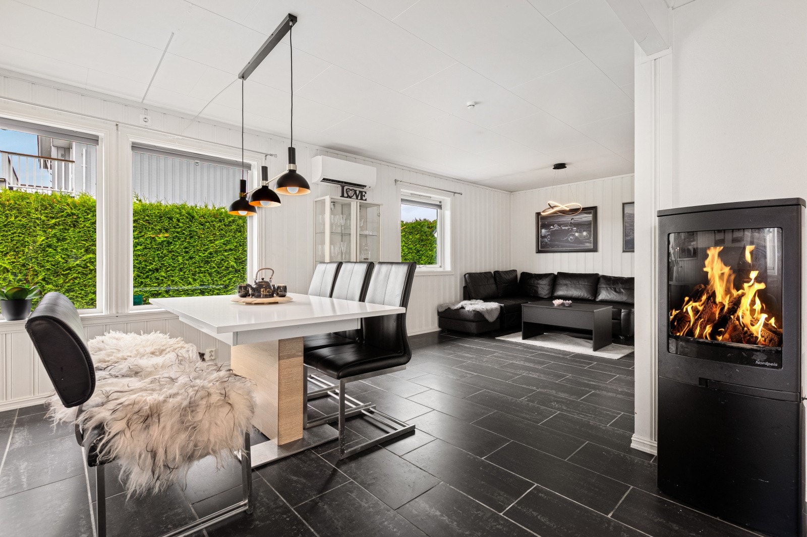 En peisovn gir både ekstra hygge og varme. Galleribilde