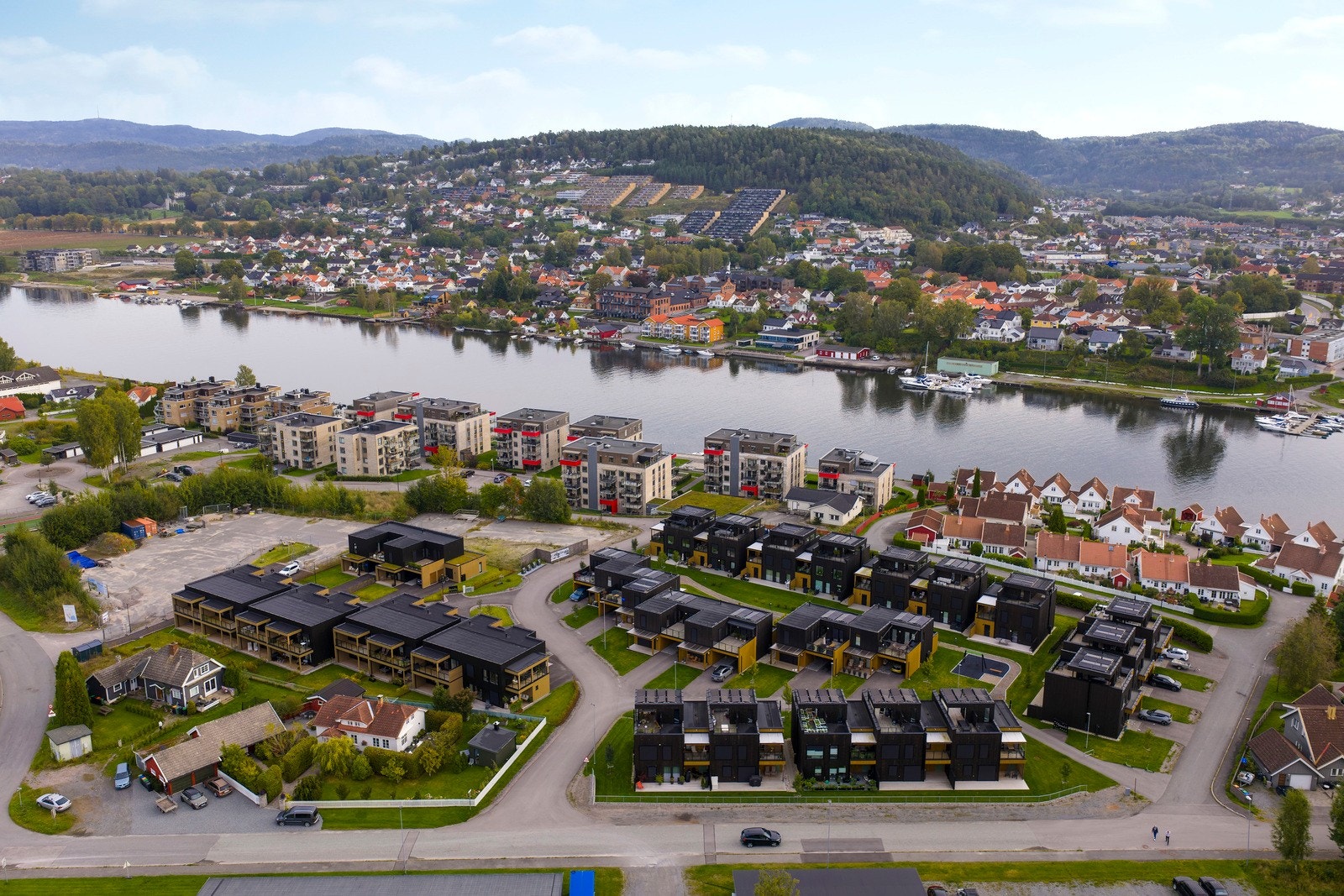 Dronefoto Galleribilde