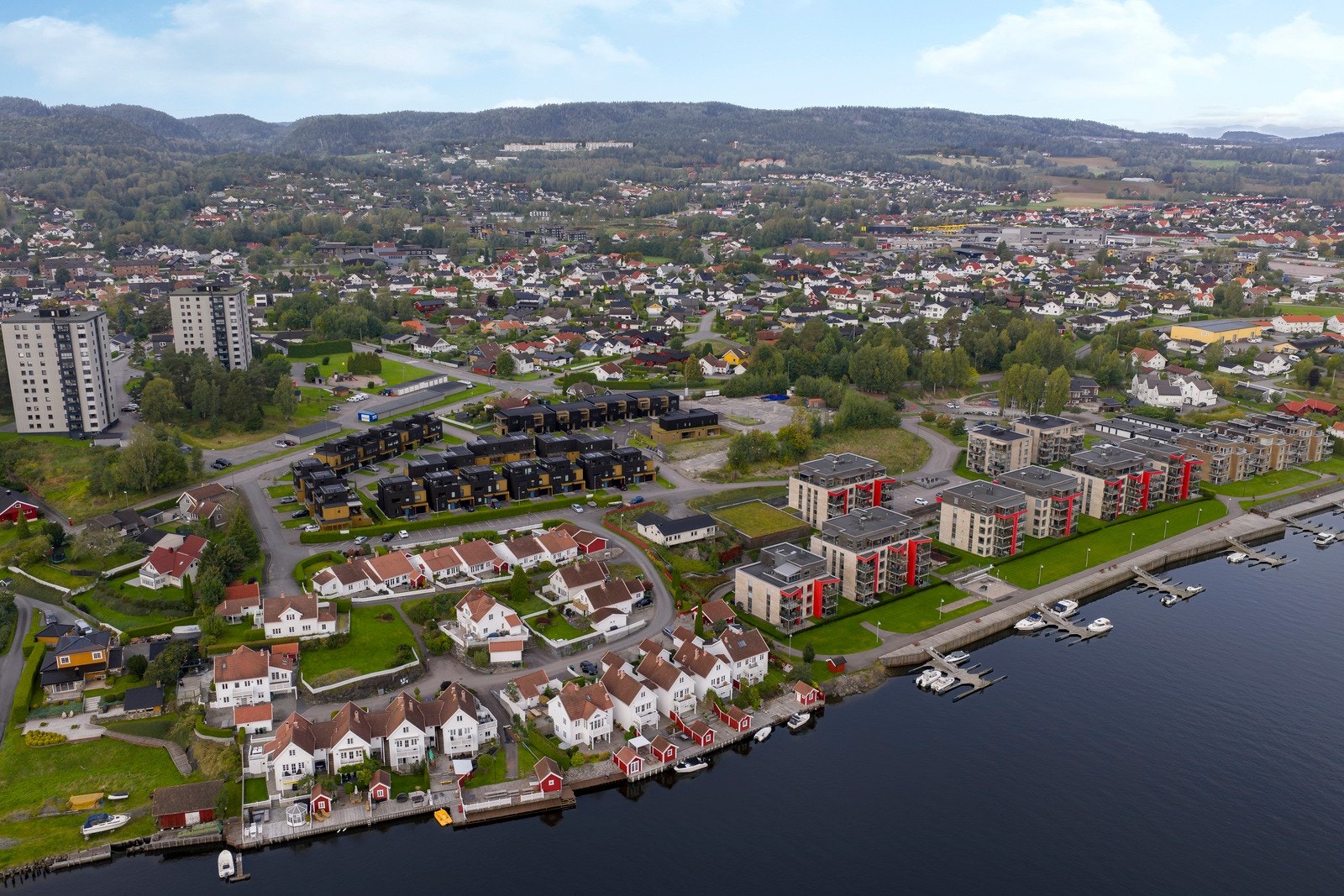 Dronefoto Galleribilde