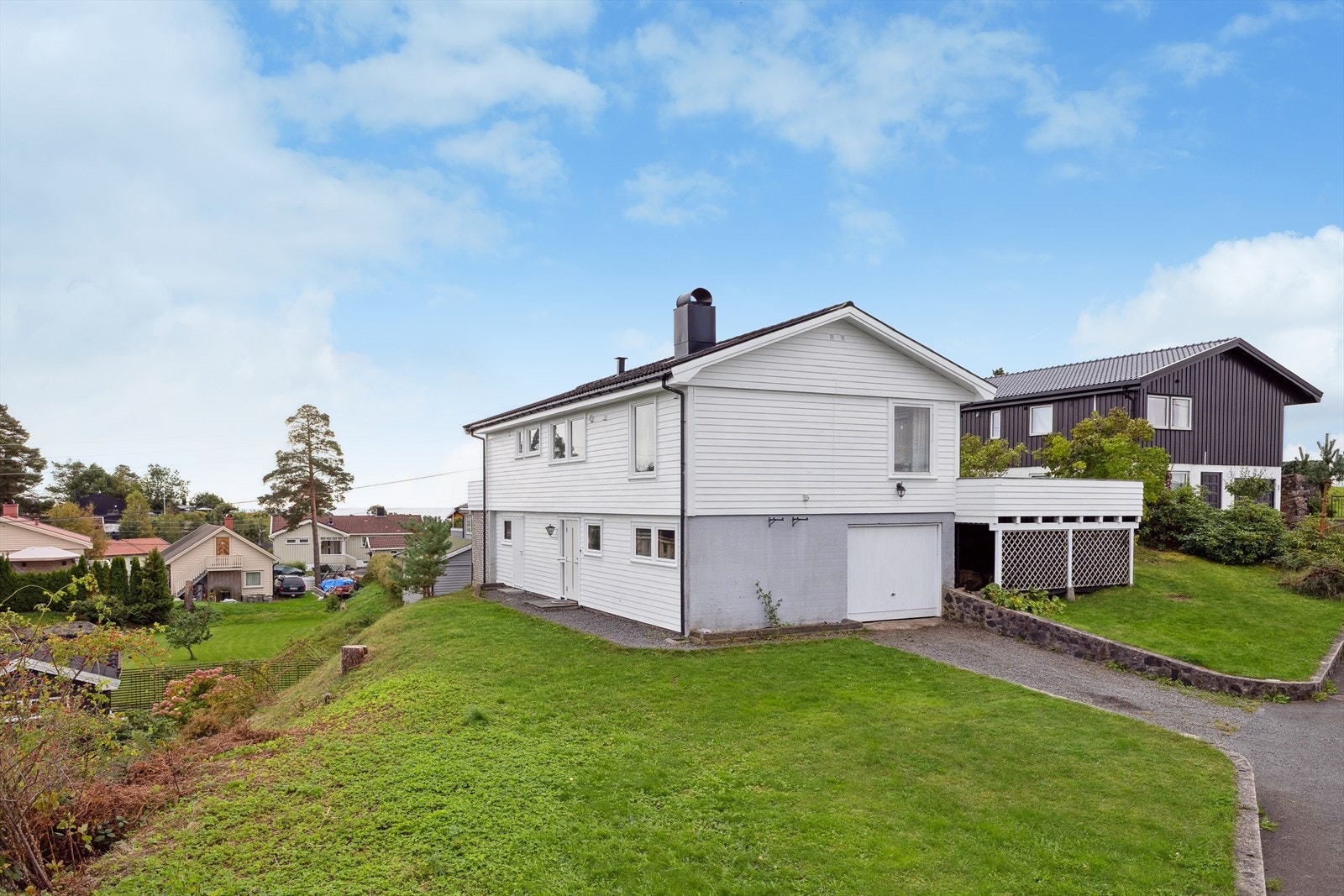 Huset ble malt i 2025. Galleribilde