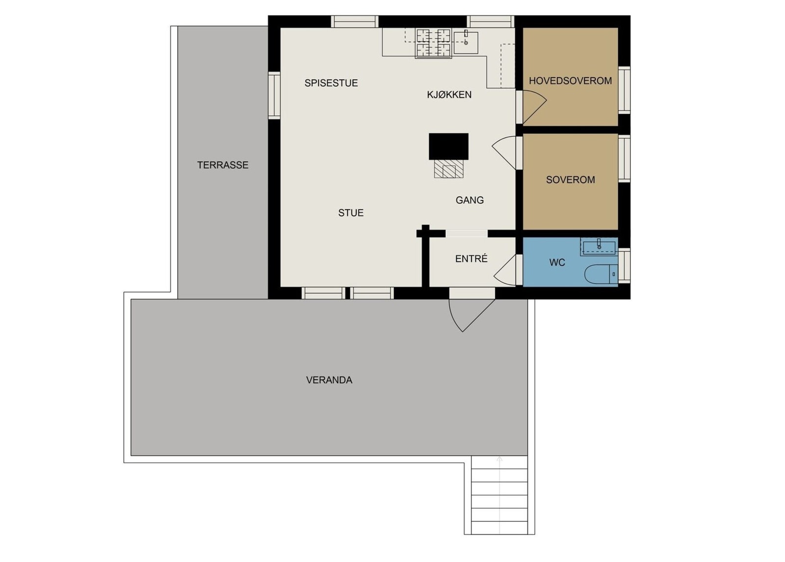 Planskisse hytta! Galleribilde