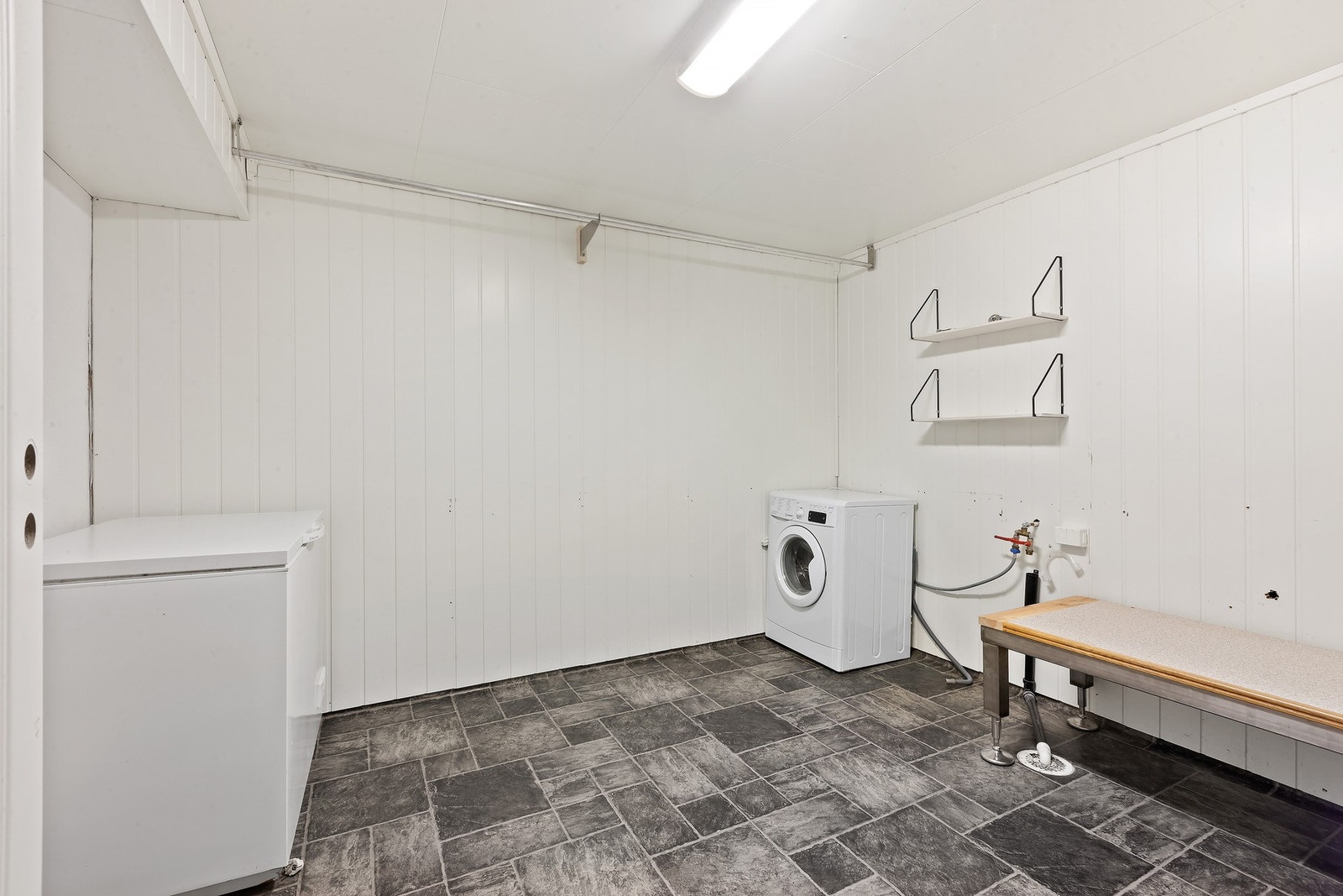 Praktisk med stort vaskerom. Galleribilde