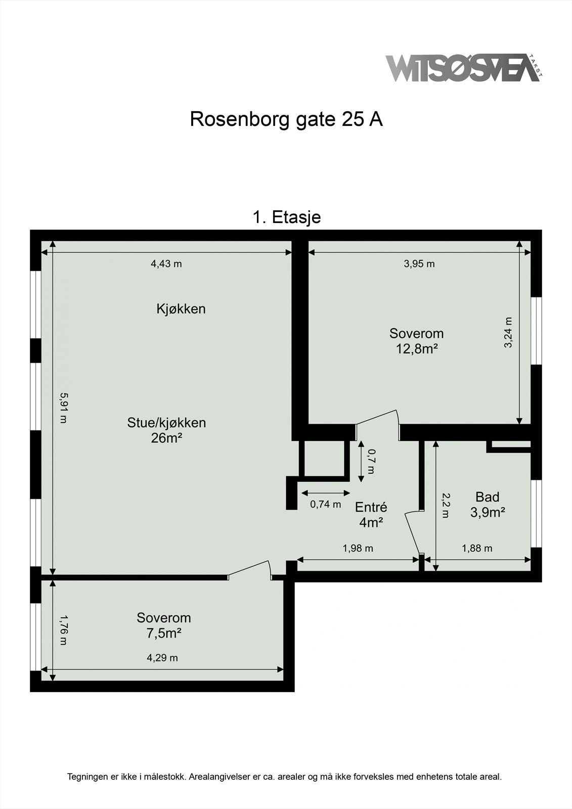 Planskisse. Galleribilde