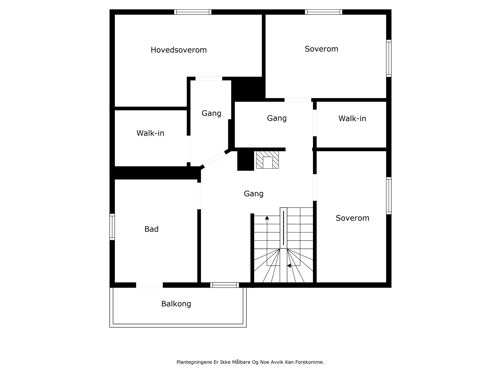 Plantegning - 2.etasje Galleribilde