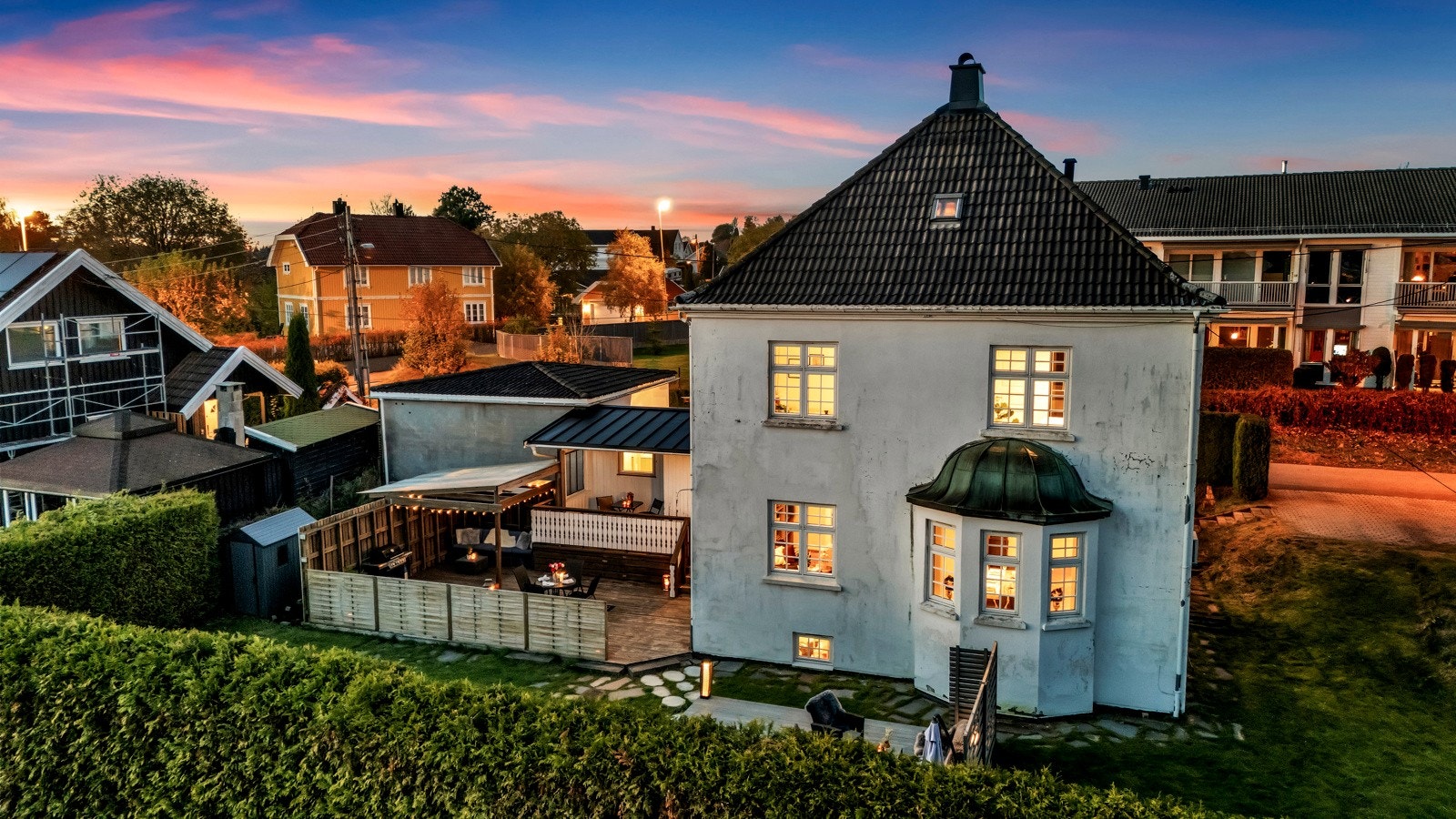 Ærverdig villa fra 1919 med historisk sus Galleribilde